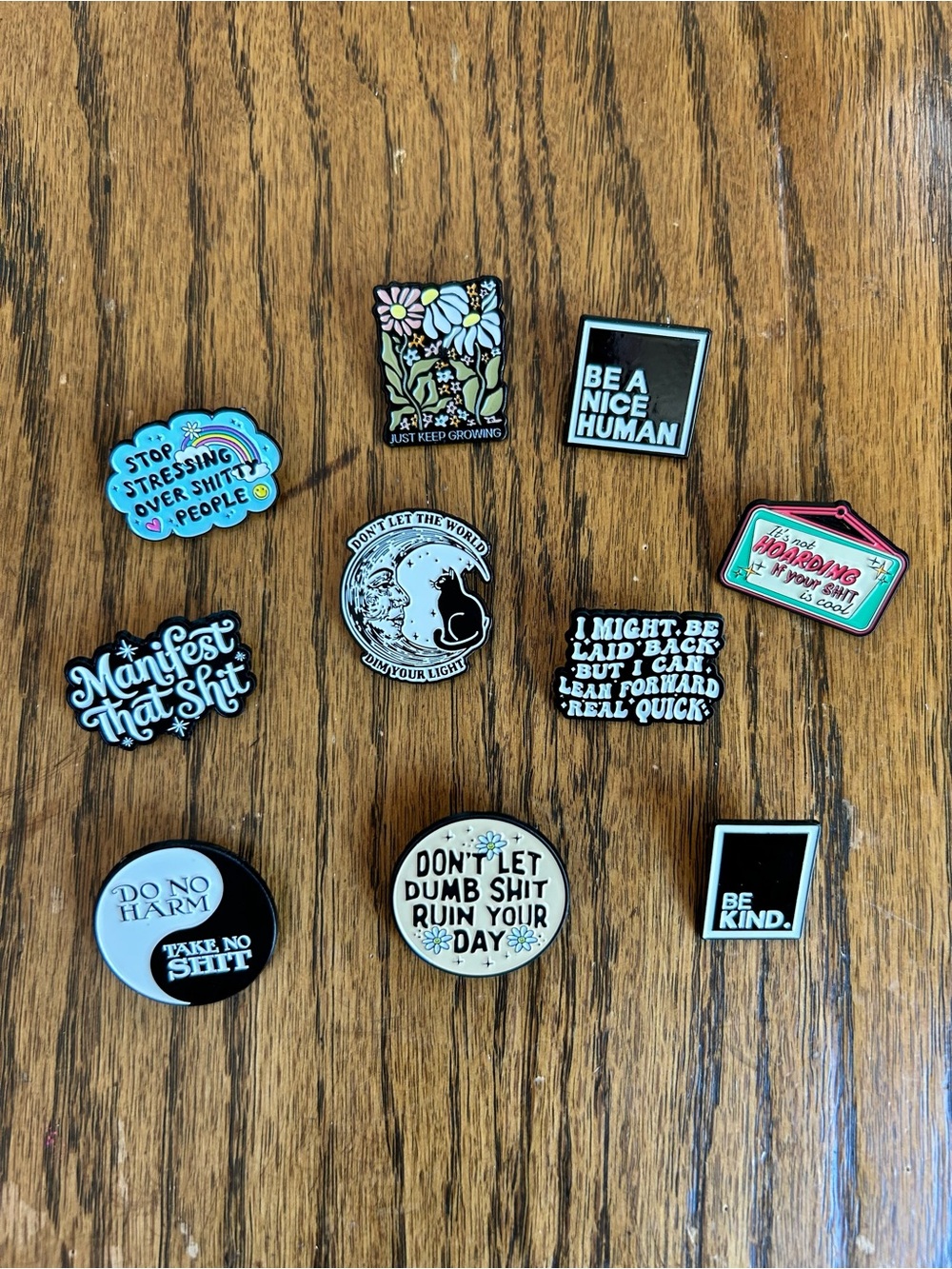 ✨HOST SUPPORT✨ Enamel Pins - Sassy & Funny Messages - You pick one!
